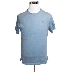 Wheelers.V  Cali Washed Blue Tee T Shirt Men's Sz M Short Sleeve